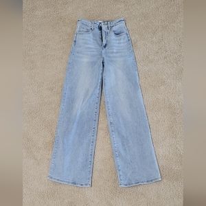 Risen wide leg stretchy jean
